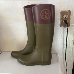 Tory Burch Sz. 8 Rain Boots